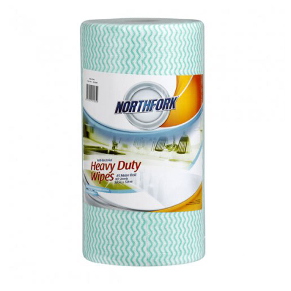 Northfork Antibacterial Perforated Wipes 45m 90pcs (Green)