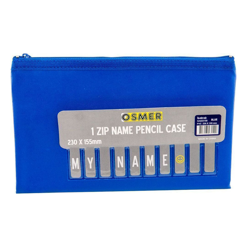 Osmer 1-Zip Namn Pencil Case (23x15cm)