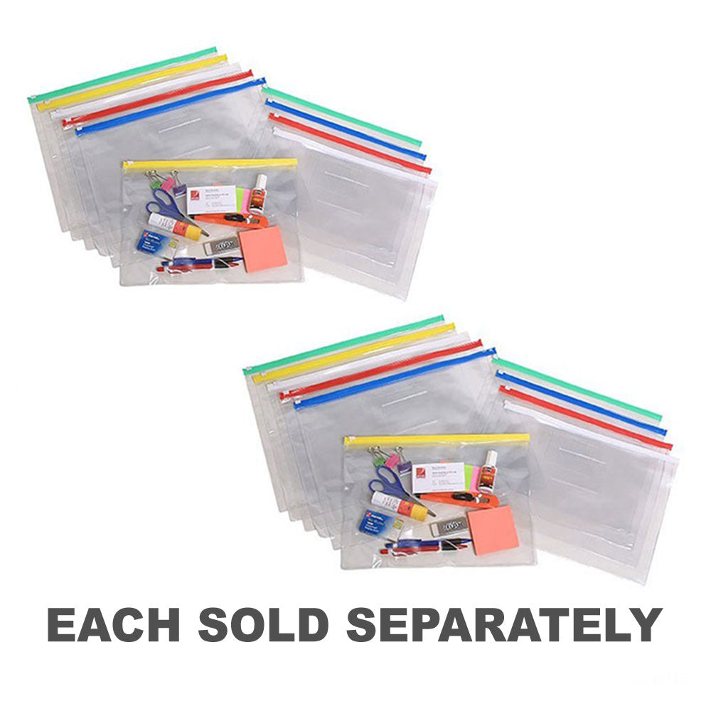 Marbig Transparent Data Case Envelope with Ziplock