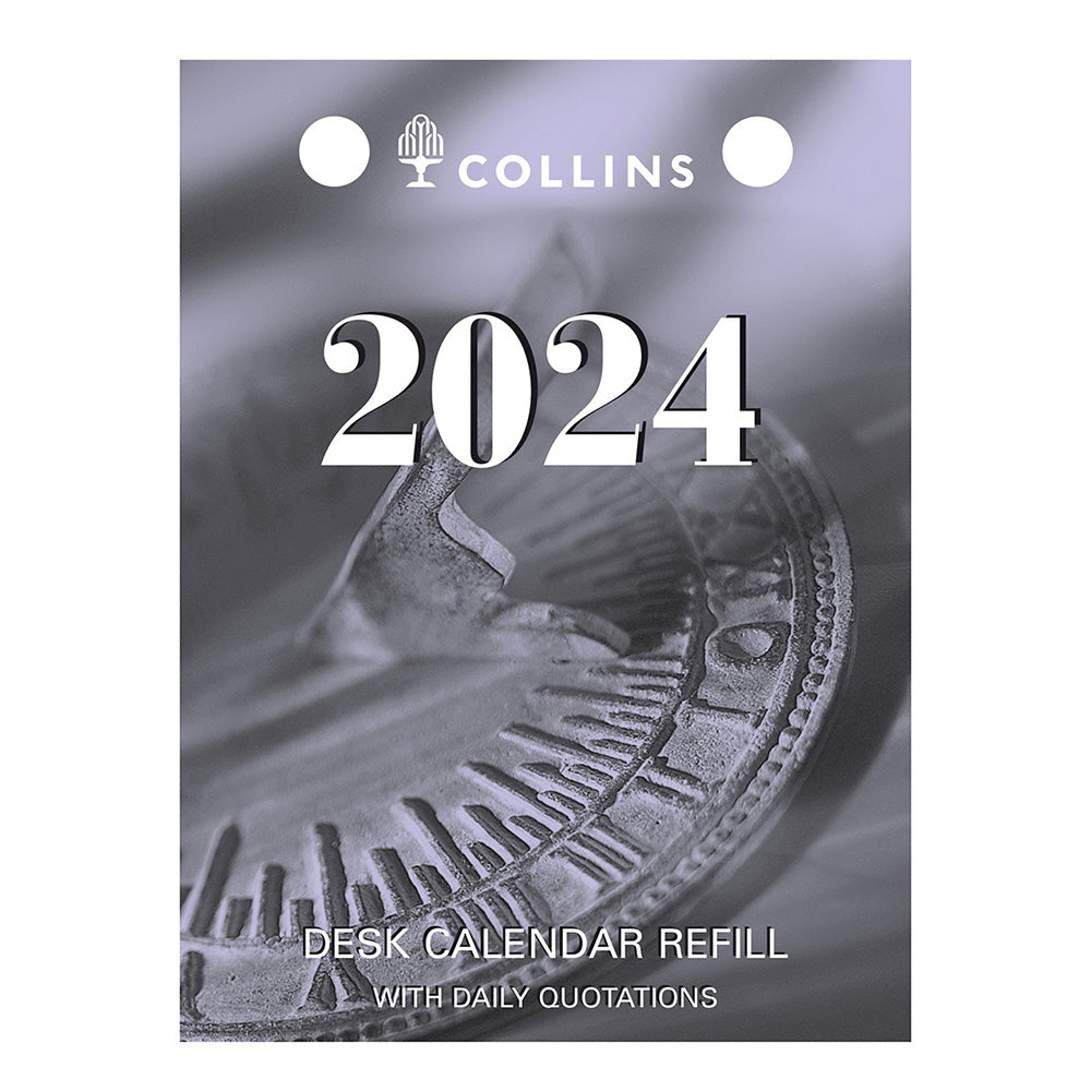 Collins Debden 2024 Calendario de escritorio 76x102 mm