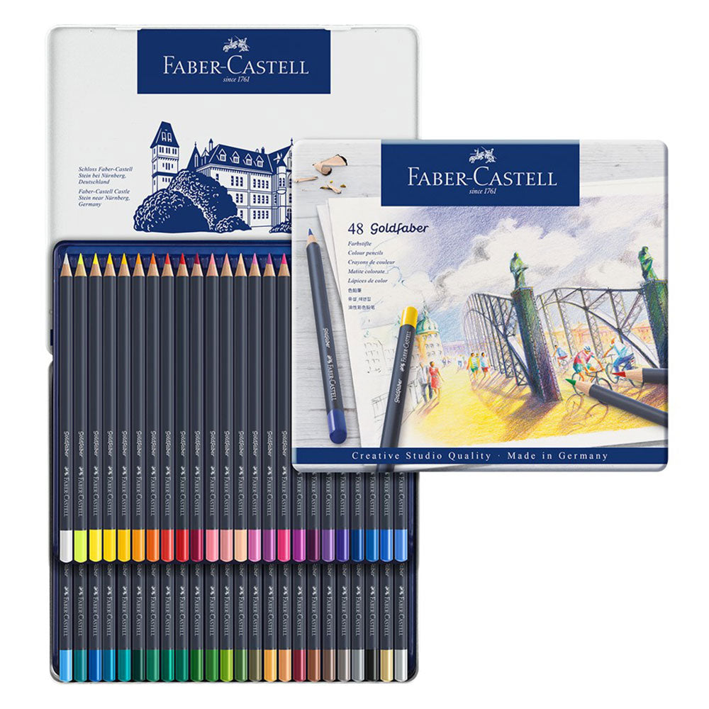 Faber-Castell Goldfaber Kolor Pencil in Tin