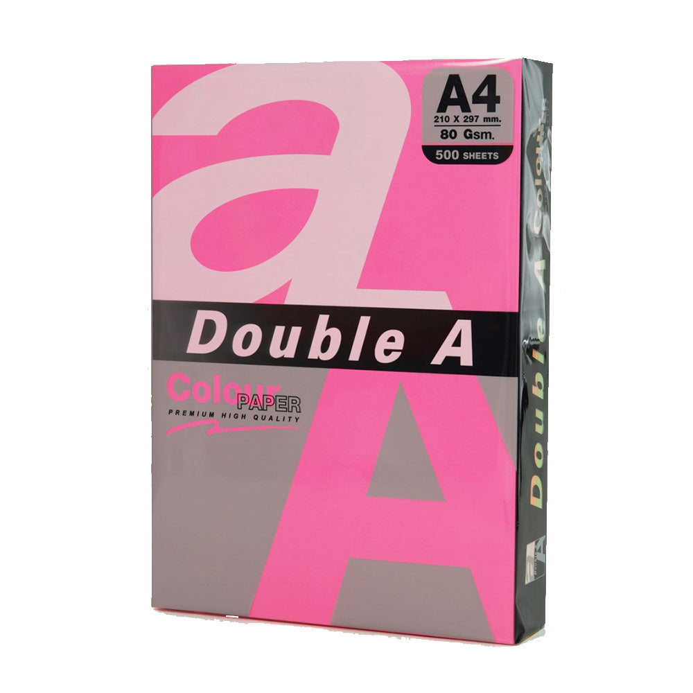 Dubbel A A4 80GSM Deep Color Copy Paper 500 stcs