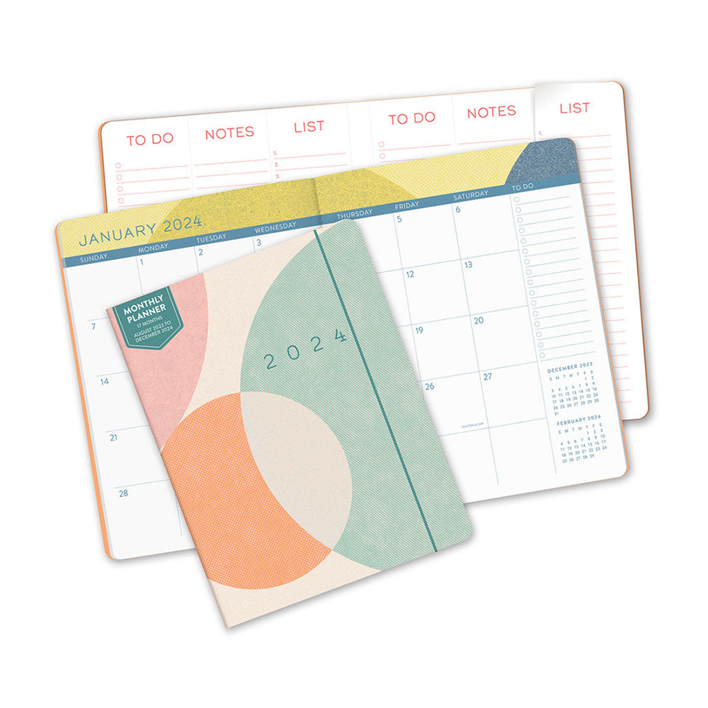 Orange Circle Just Right MTV 2024 Planner