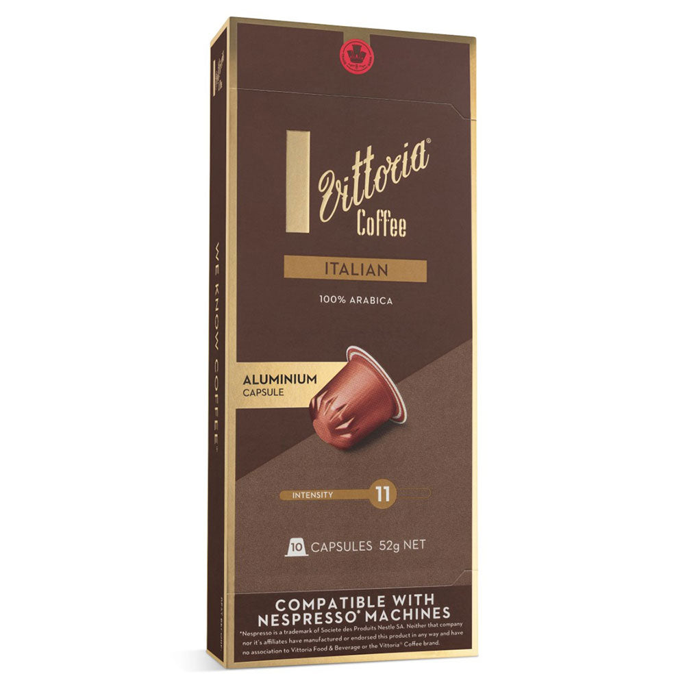 Vittoria Nespresso Caps de café compatibles 10