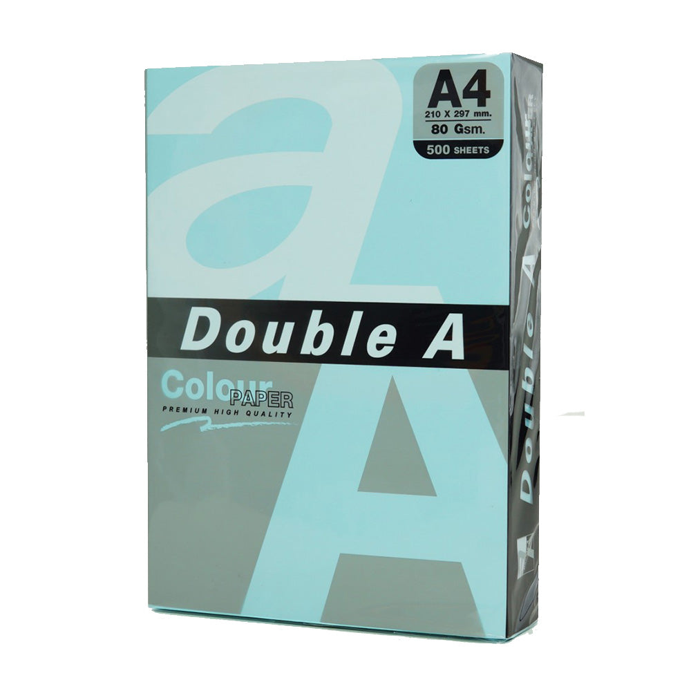 Dubbel A A4 80GSM Pastel Color Copy Paper 500pcs