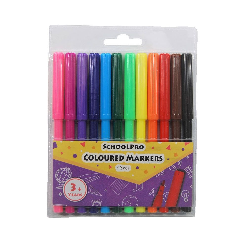 Schoolpro Marker (Pack of 12)