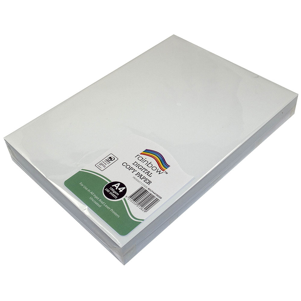 Regenbogen A4 PEFC Digitales Kopierpapier 250pk (weiß)