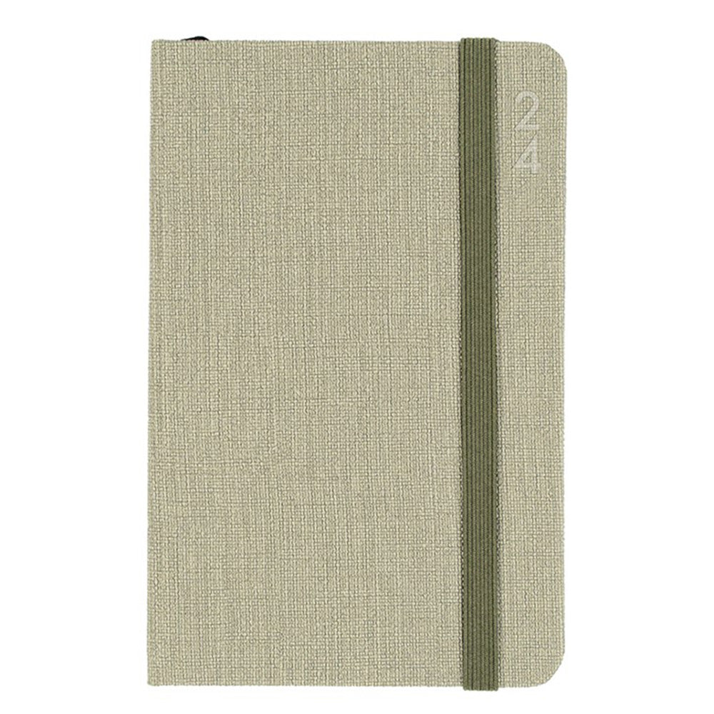 Designer texturerat tyg WTV 2024 Pocket Diary