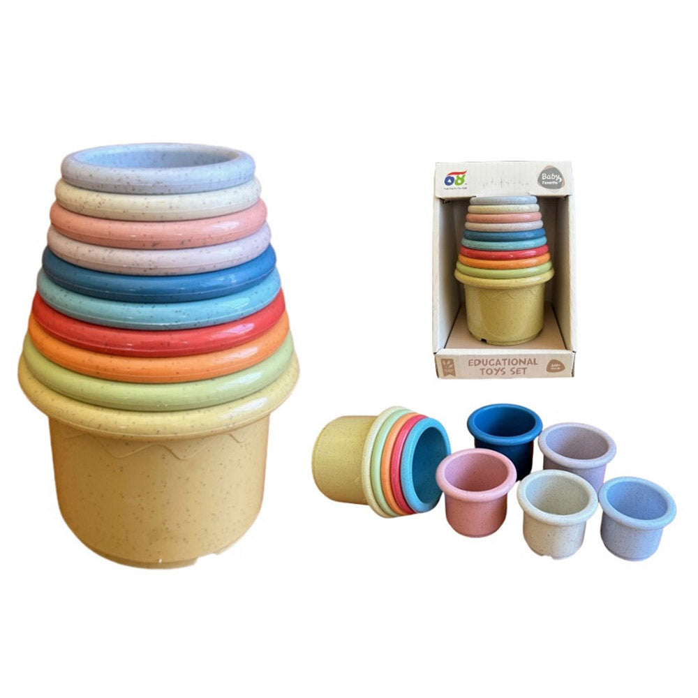 Bio Plastic Stacking Cups