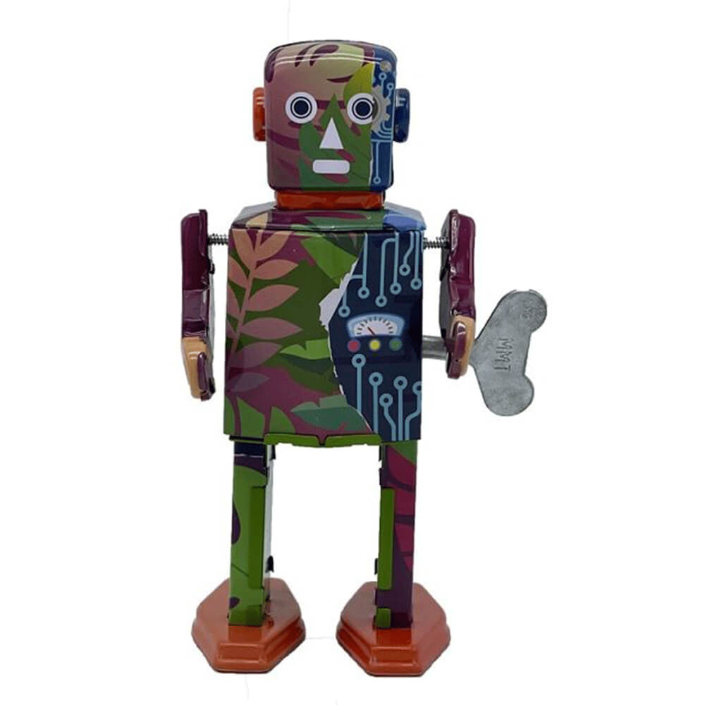 Mr. & Mrs. Tin Robot Toy 15 cm