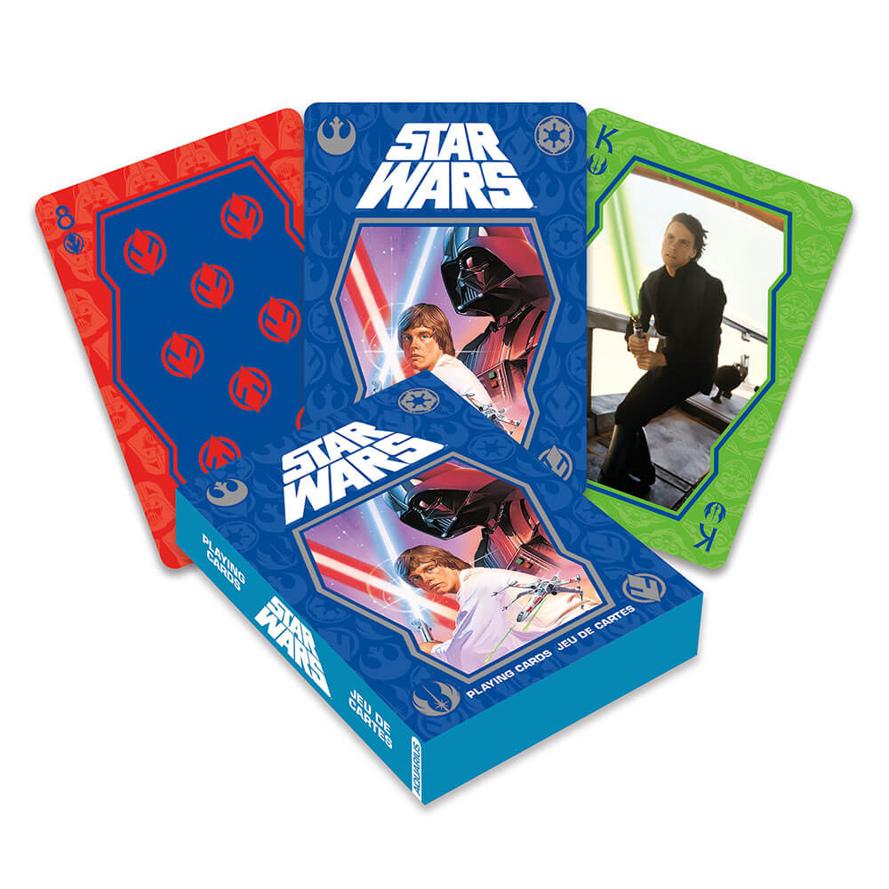 Aquarius Star Wars jugando a las cartas