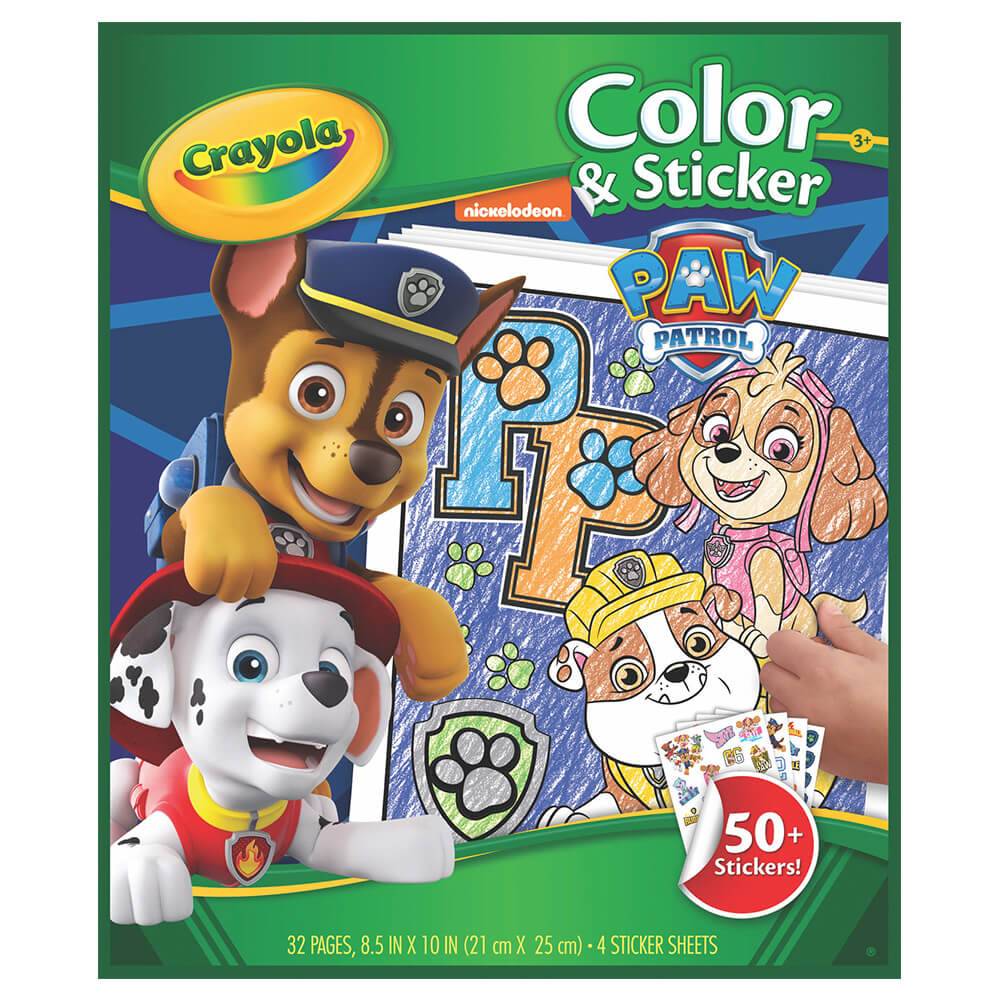 Book Crayola Color & Sticker