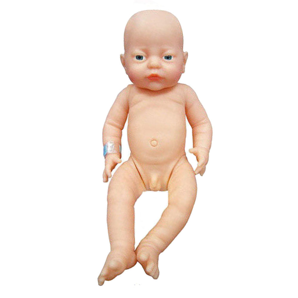 Kaukasische Neugeborene Babypuppe mit Windel 41 cm