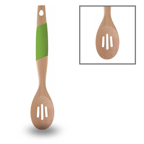 Art&Cook Beechwood Slotted Spoon