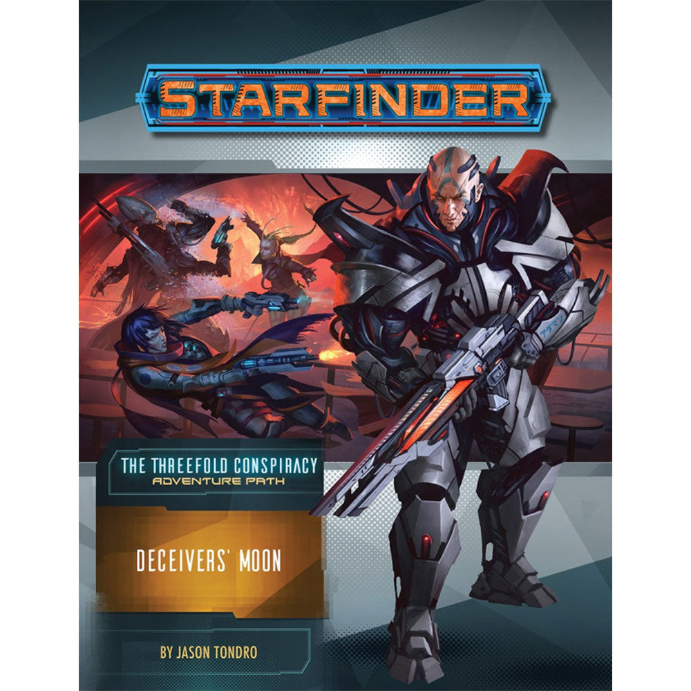 Starfinder el triple de conspiración RPG