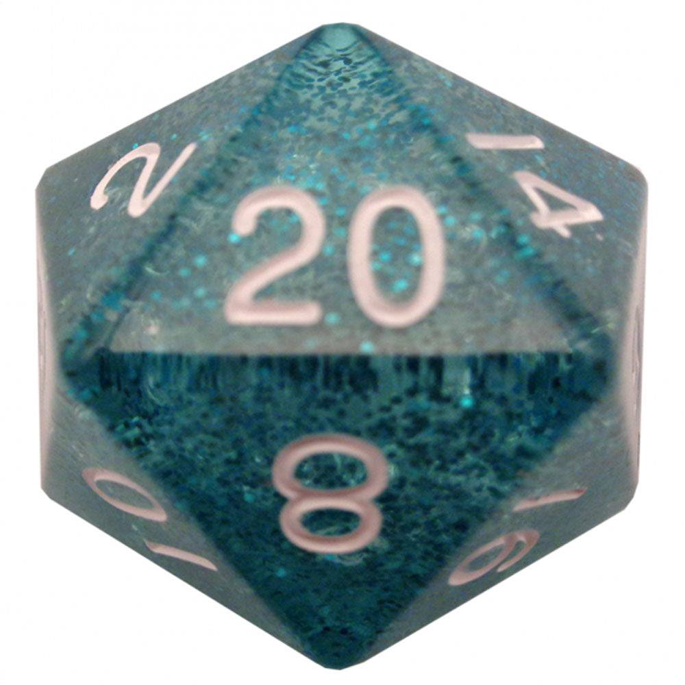 MDG Ethereal Mega acrylique D20 Dice 35 mm