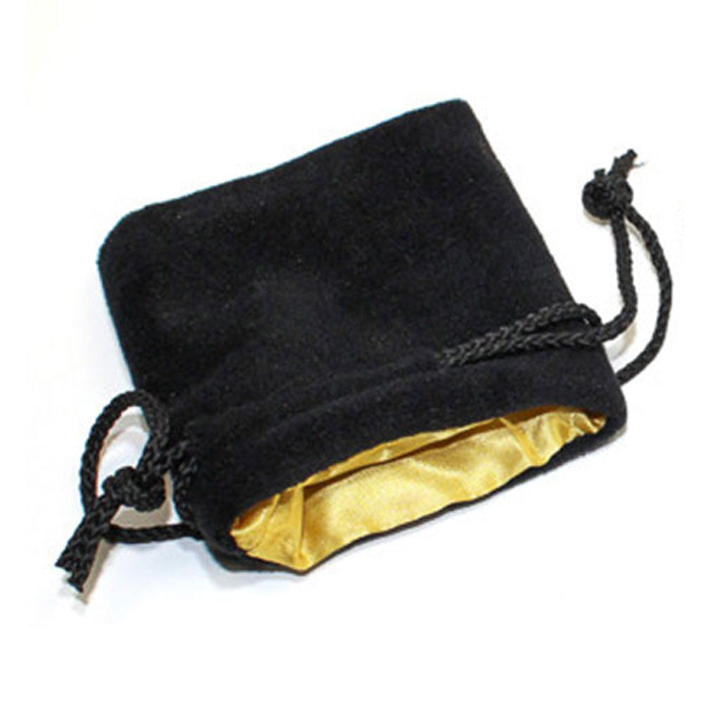 Koplow Small Velvet Dice Bag (nero)