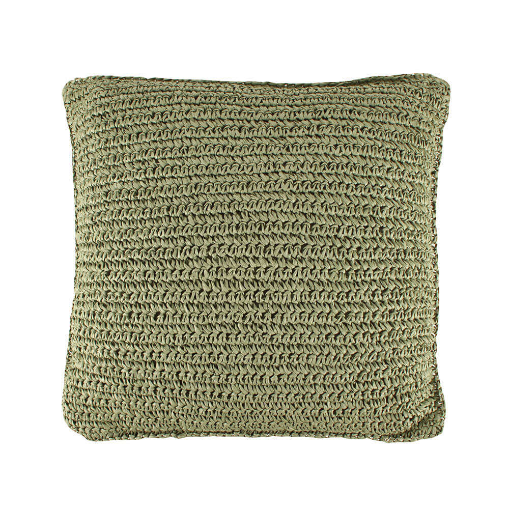 Abbey Straw-Blend Cushion 48 cm