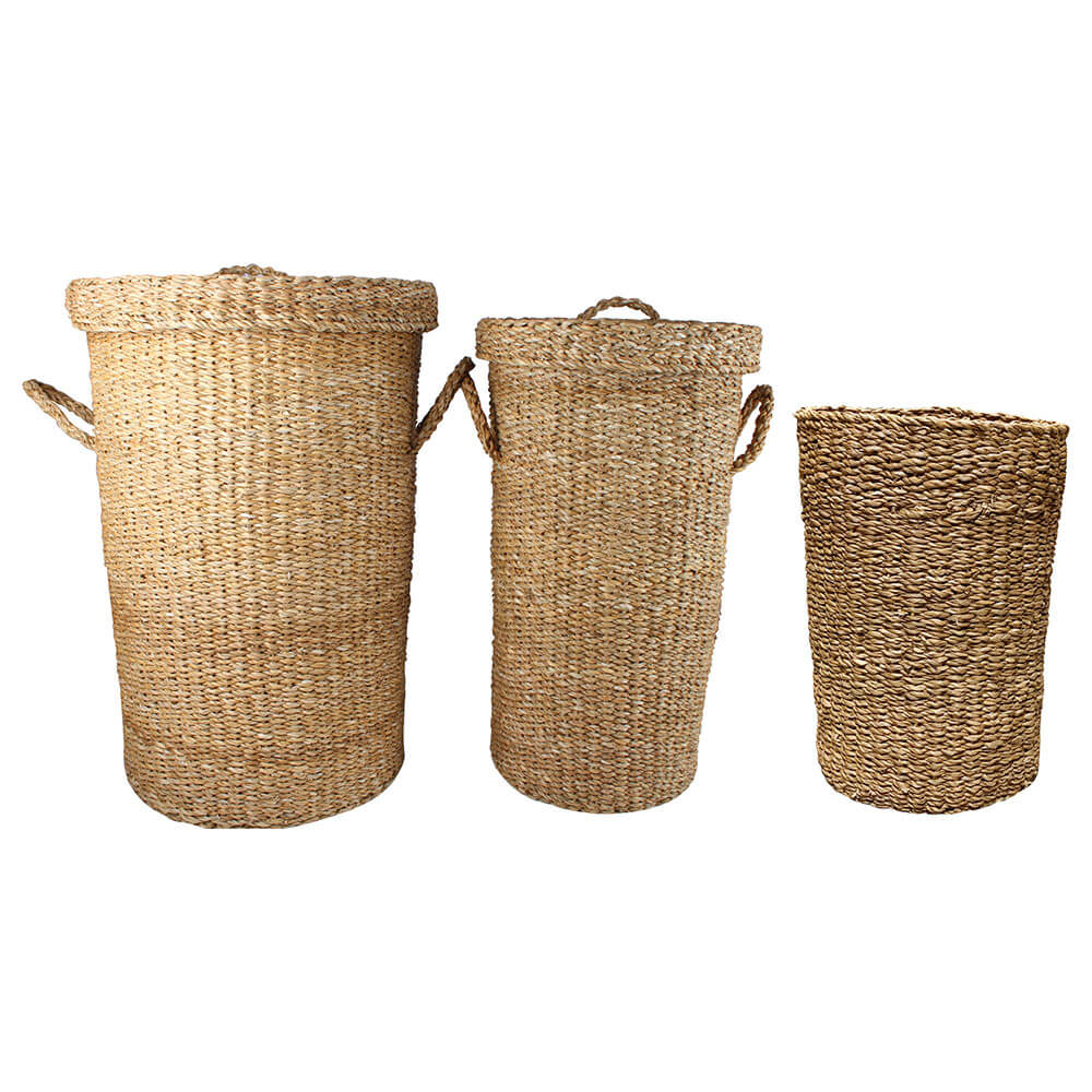 Hilary Set of 3 Laundry Storage Bin without Lid (65x45cm)