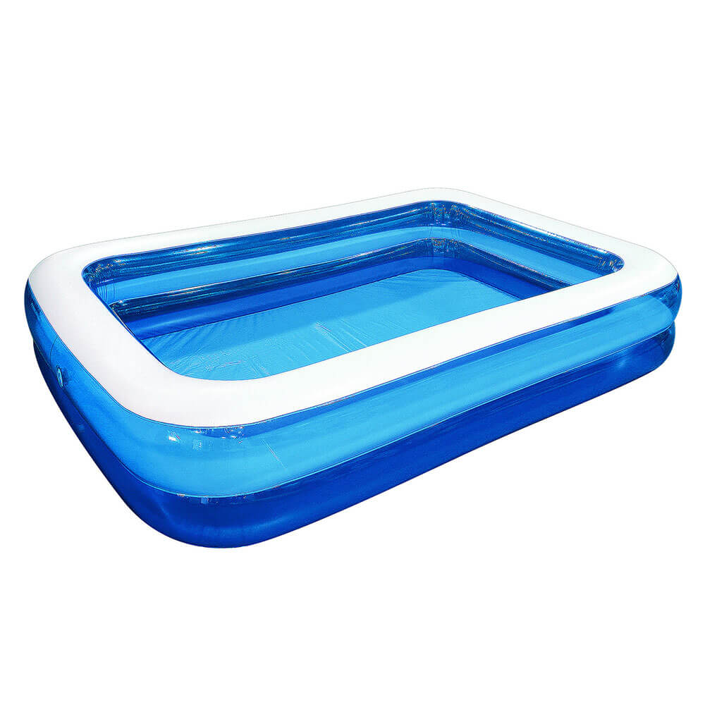 Family Pool Large Rectangular Blue (262x175x50cm)