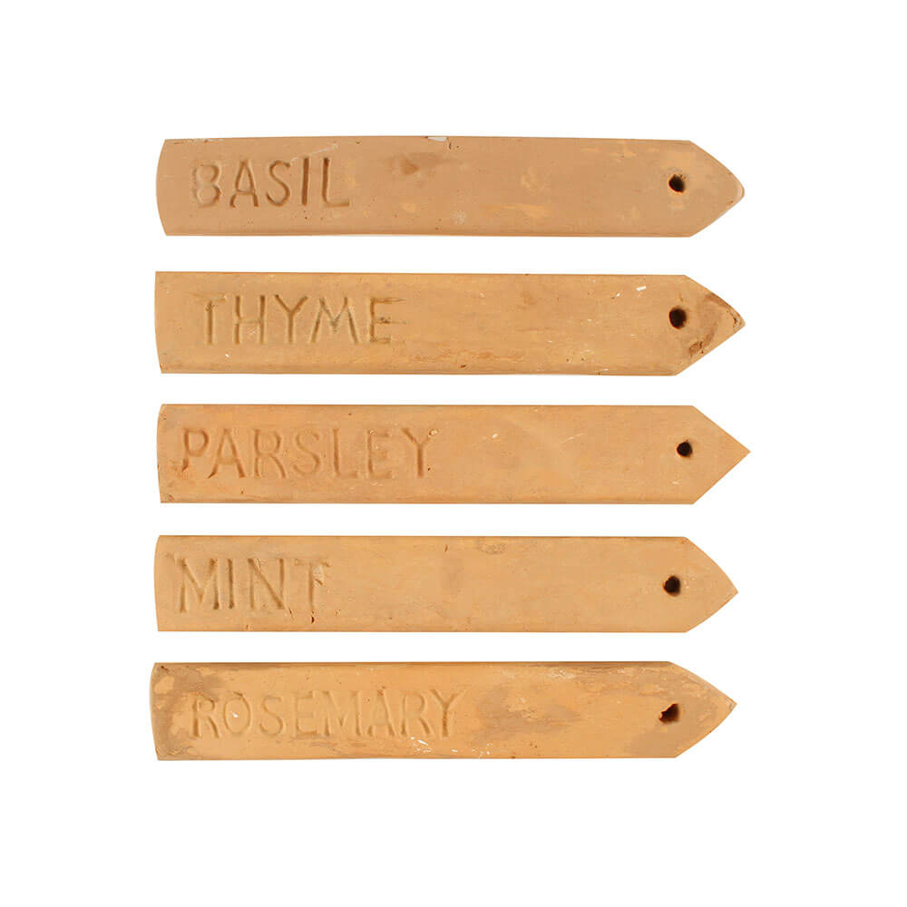 Caharin Veggie Markers Terracotta Set de 5