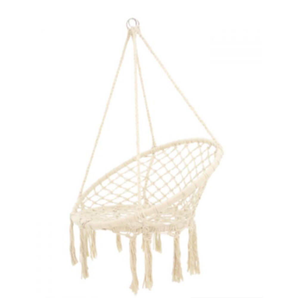 Makrame Hängematte Swing Chair (110x80x60 cm)