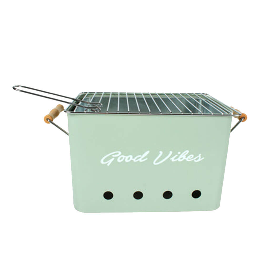 Hamptons Portable Charcoal Beach BBQ (43x22x22cm)