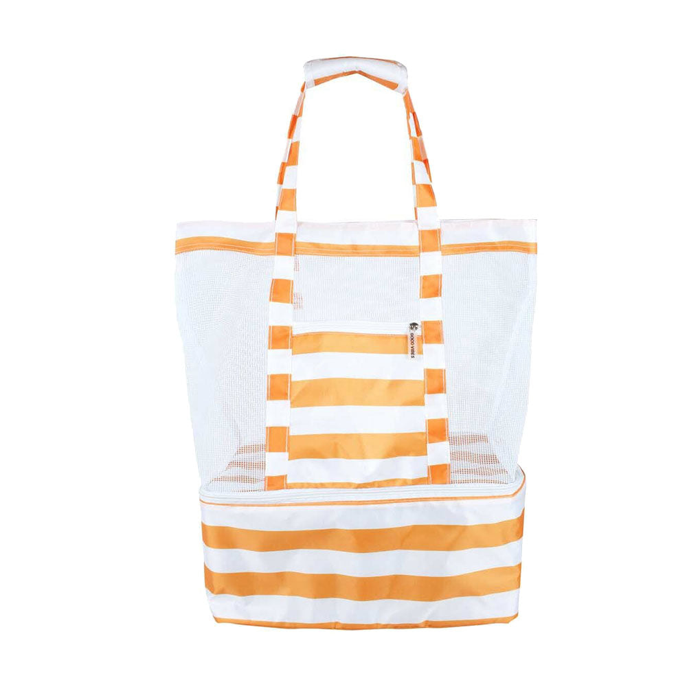  Hamptons 2-in-1-Kühltasche für den Strand (46 x 42 x 19 cm)