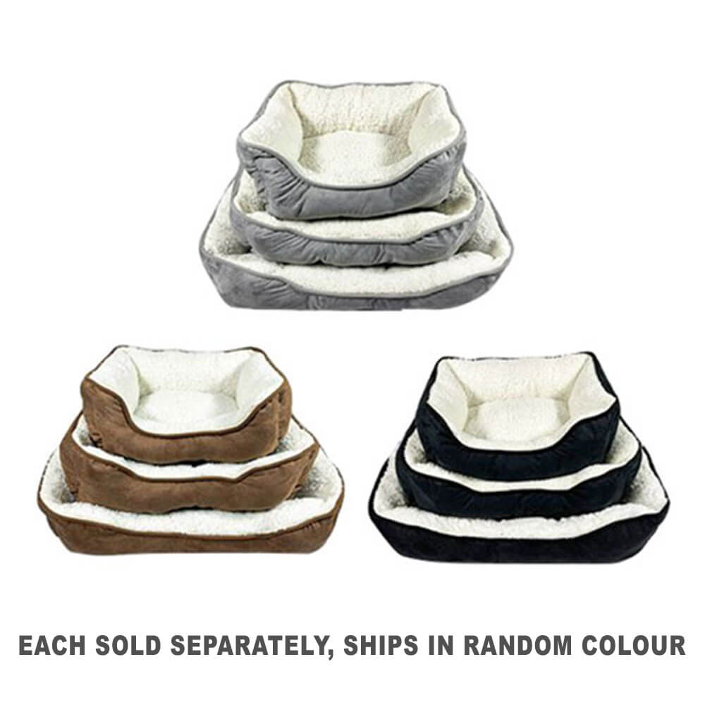 Ollie Luxe Sherpa Dog Bed (juego de 3)