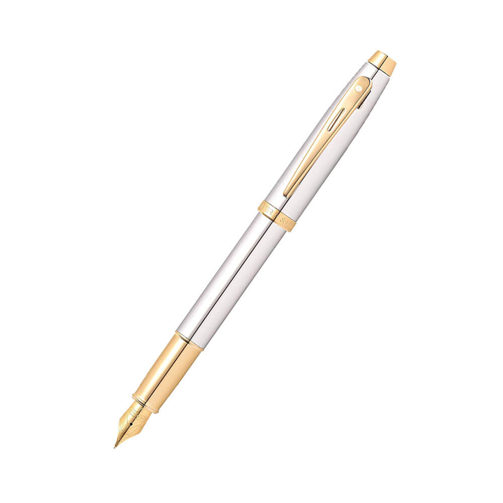 100 chroom/gouden trim vergulde SS -pen