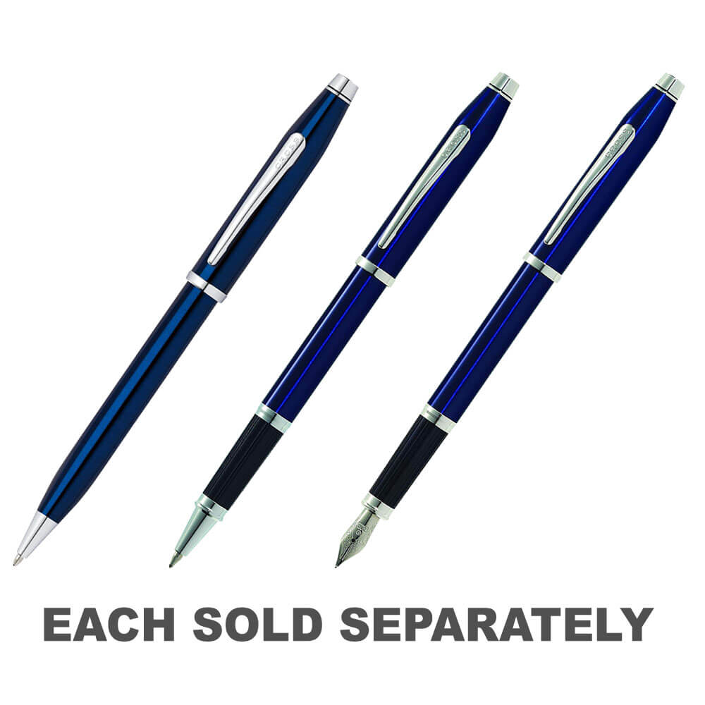 Century II Blue Lacquer Pen