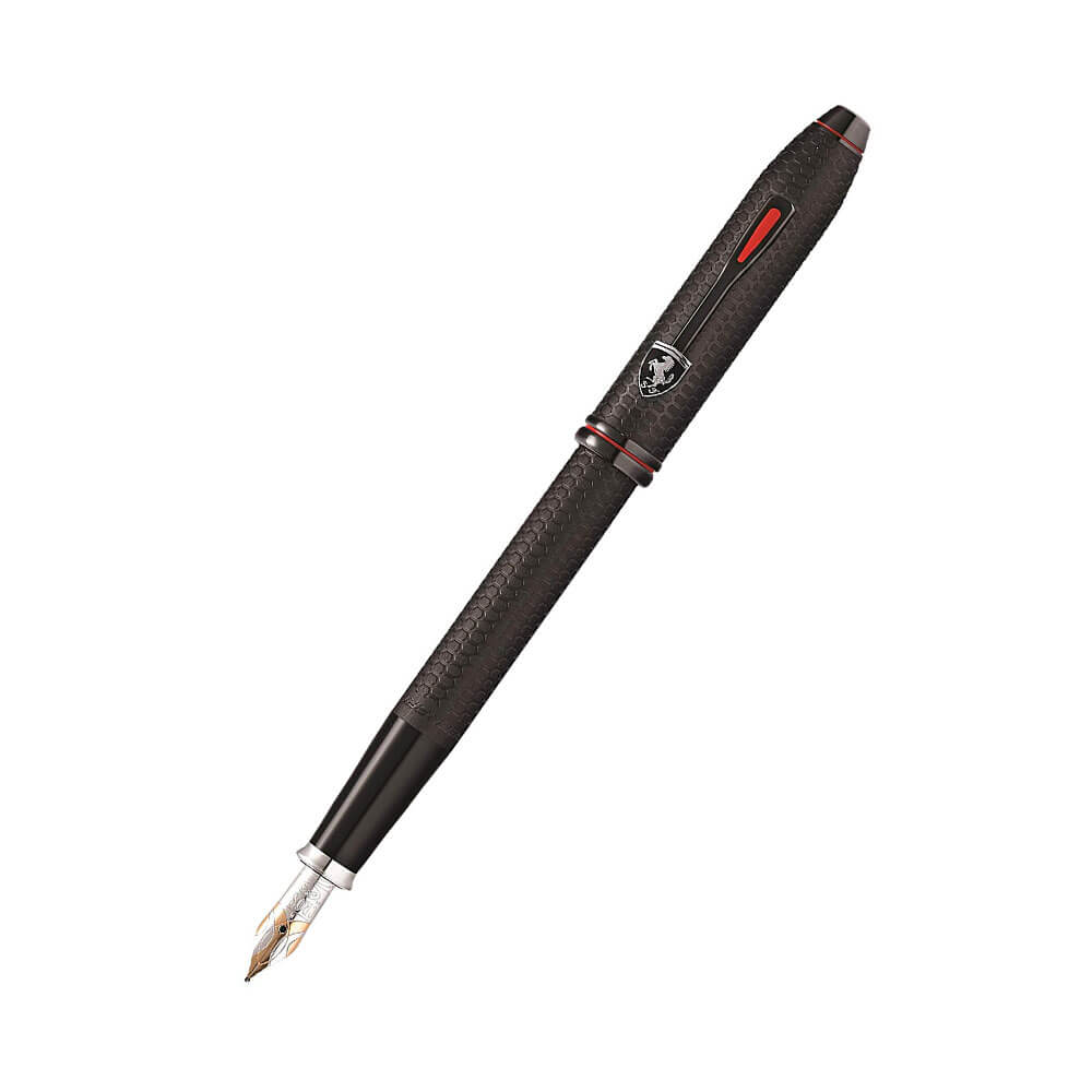  Ferrari Townsend Brush BLK Etch Honeycomb Pen