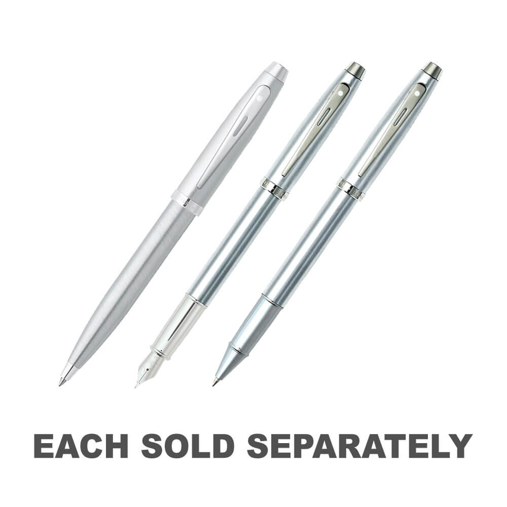 100 Brushed Chrome/Nickel Plated Pen