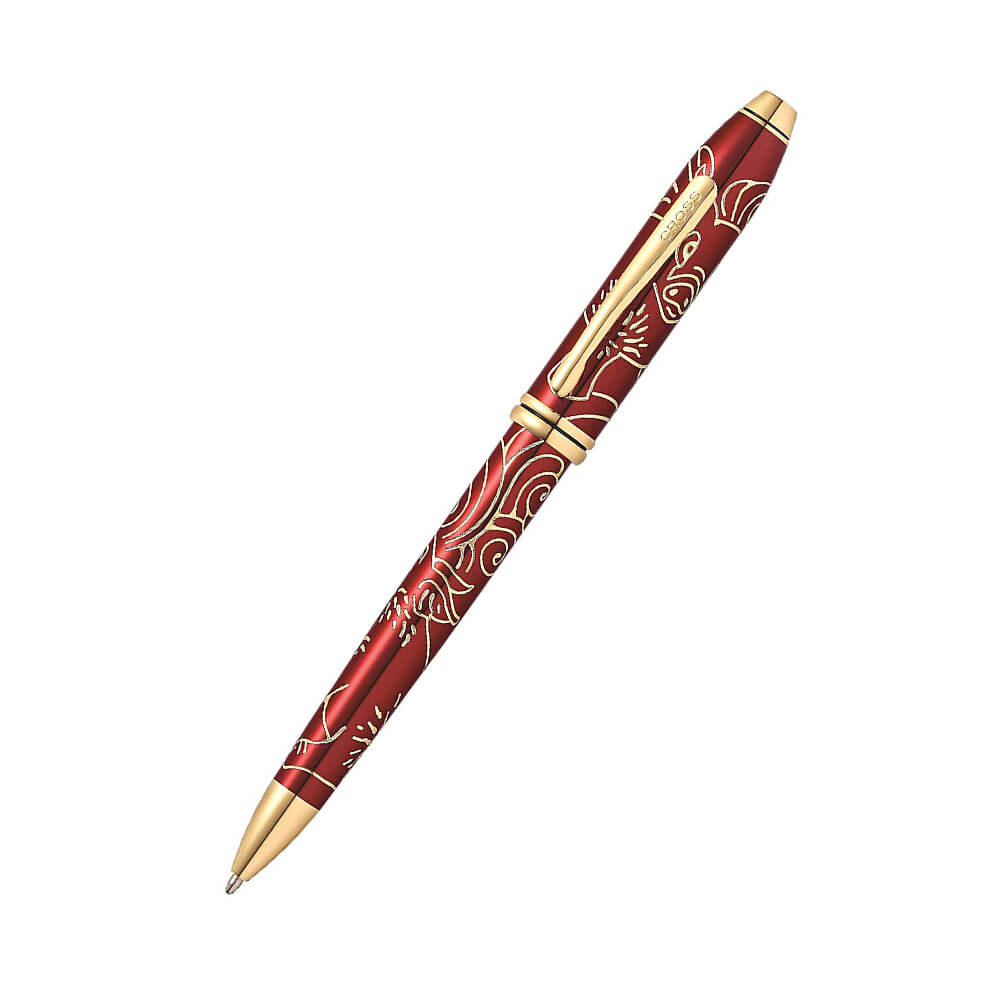 Townsend Année de porc 23CT Gold Red Lac Pen