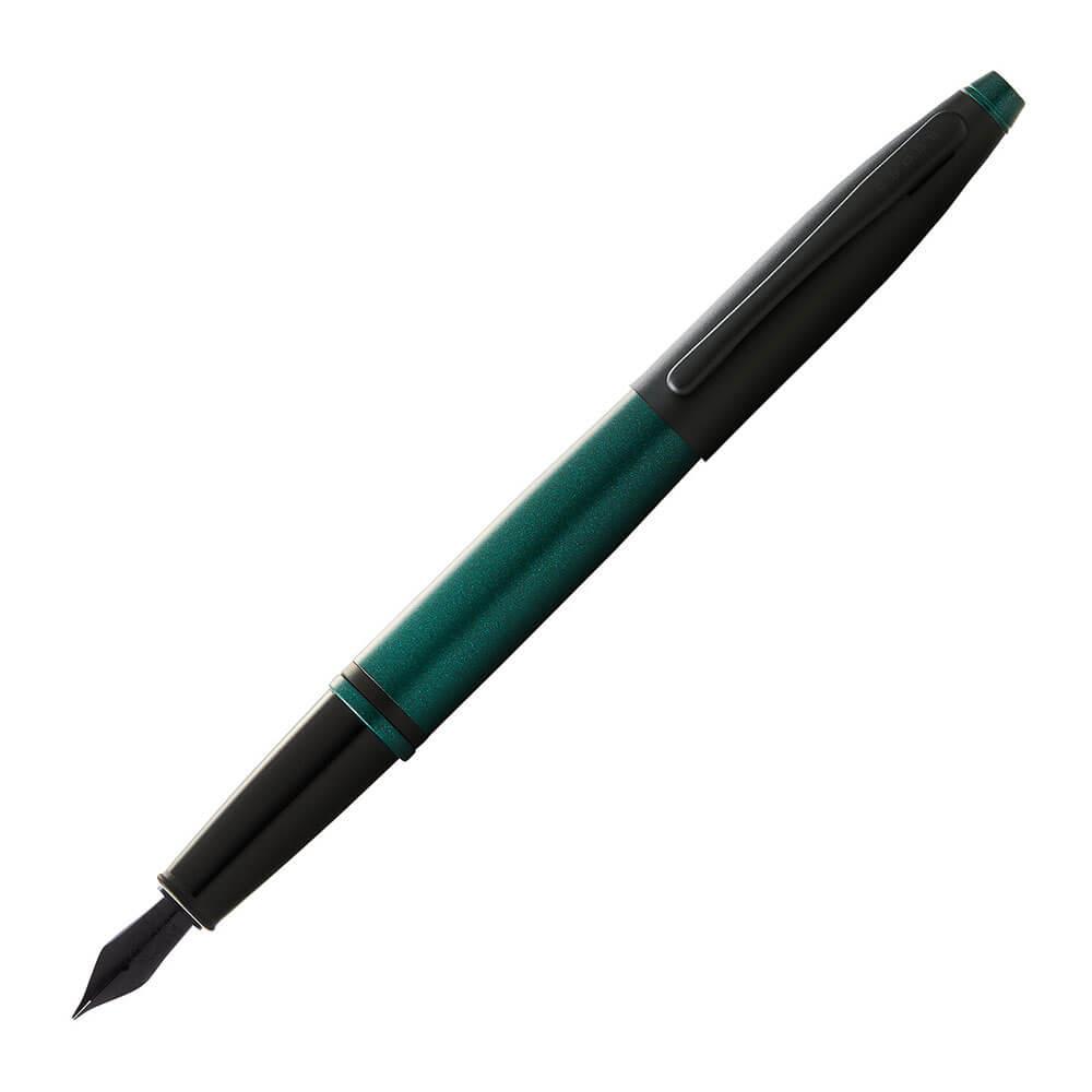 Cross Calais Fountain Pen (verde mate/negro)