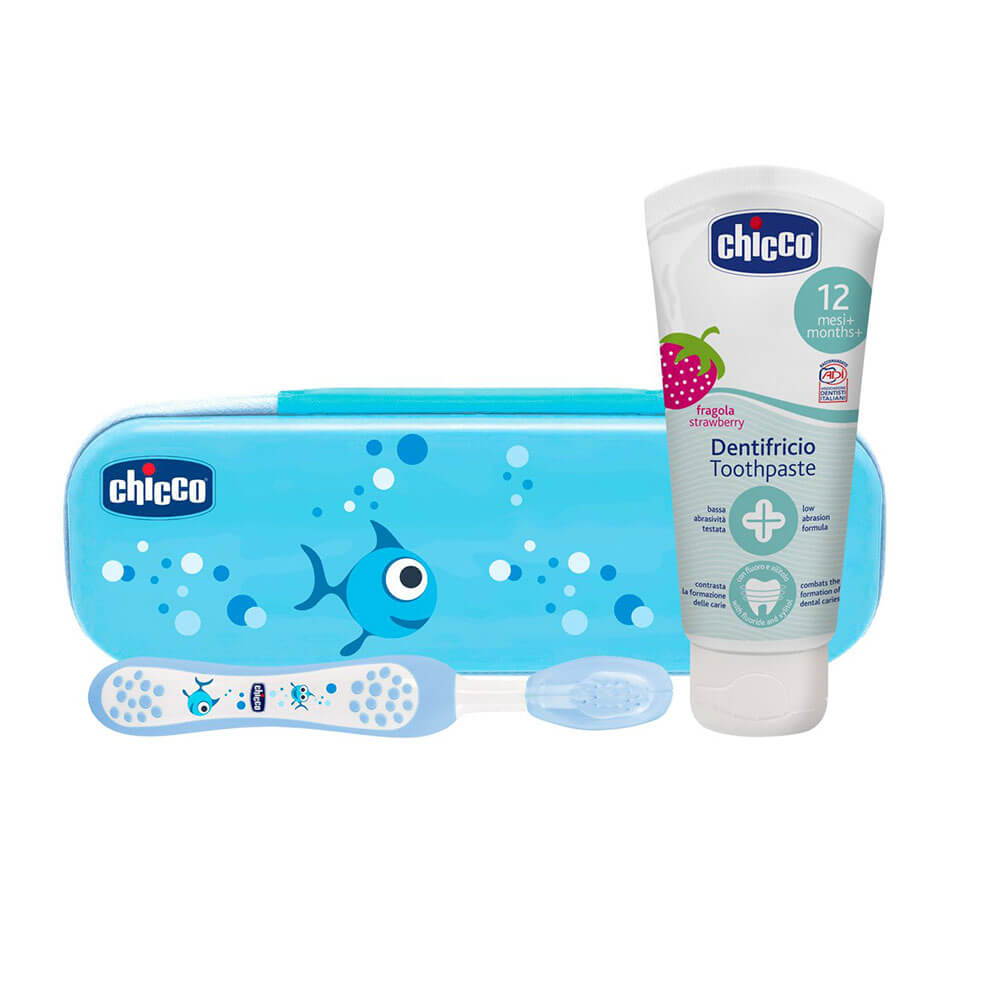 Chicco Brosse et dentifrice avec fluorure