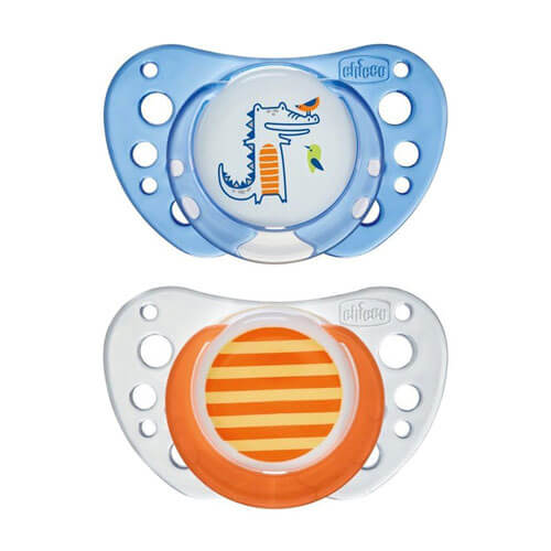 Chicco Latex Physio Air Rubber Pacifier 2pc (Boy)