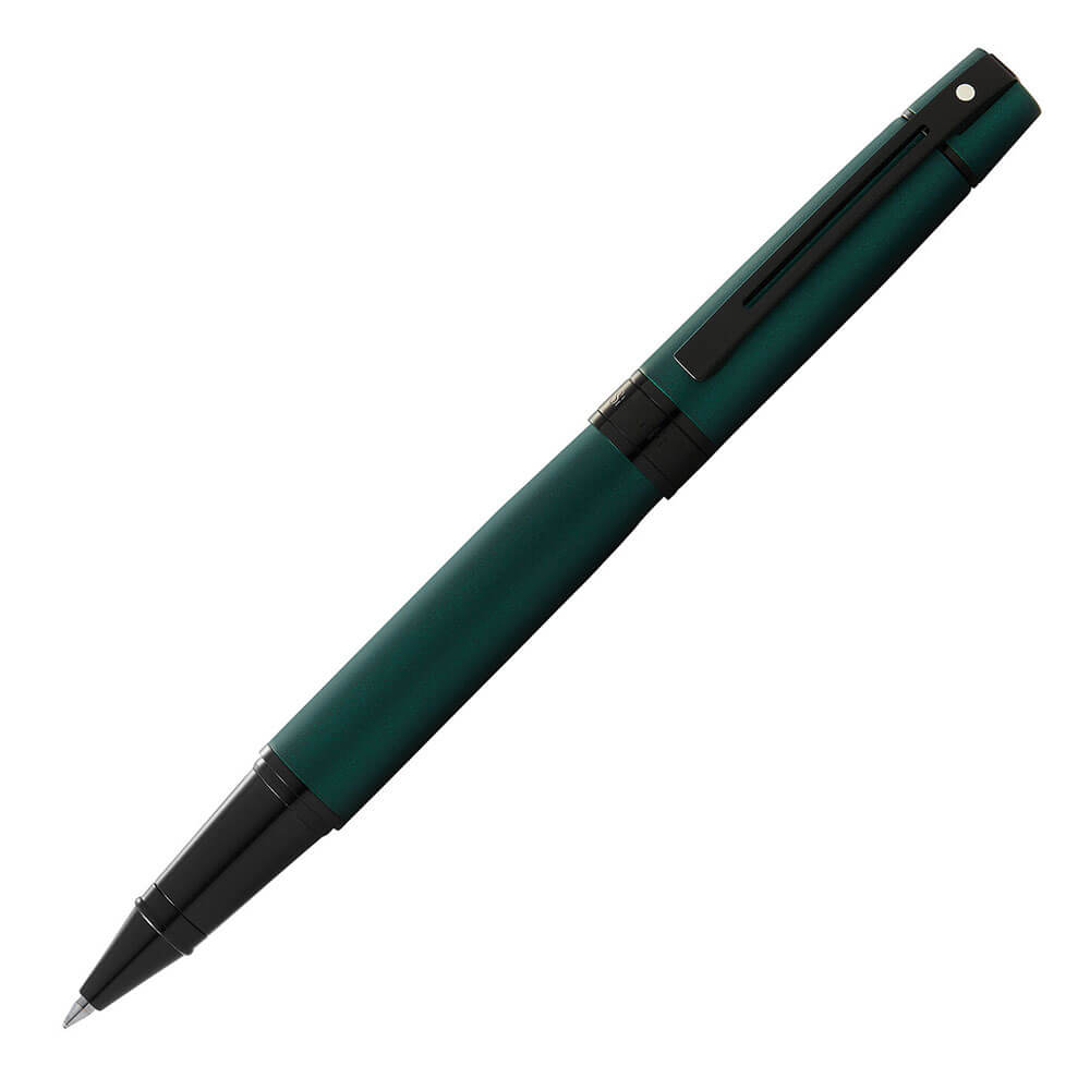 Sheaffer 300 Rollerball Pen com acabamento preto