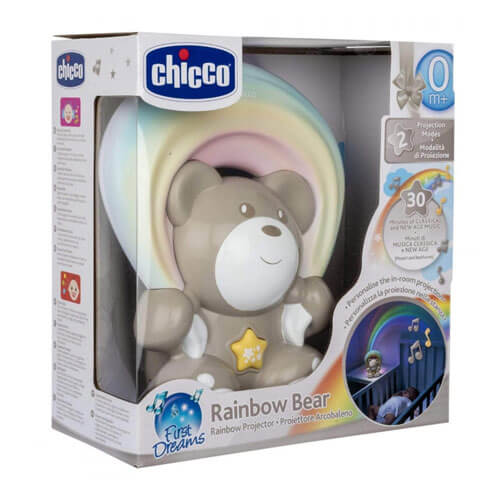 Chicco Rainbow Bear Nightlight (Neutral)