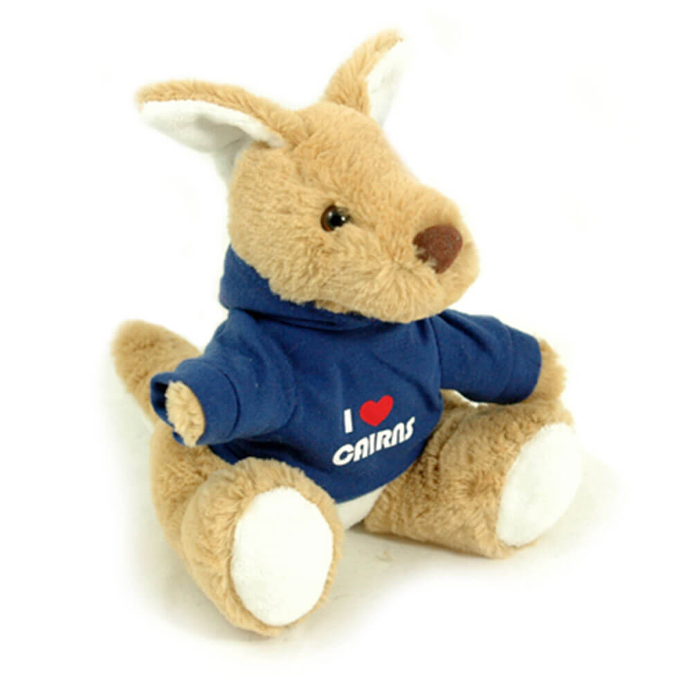 18 cm kangaroo met hoodie