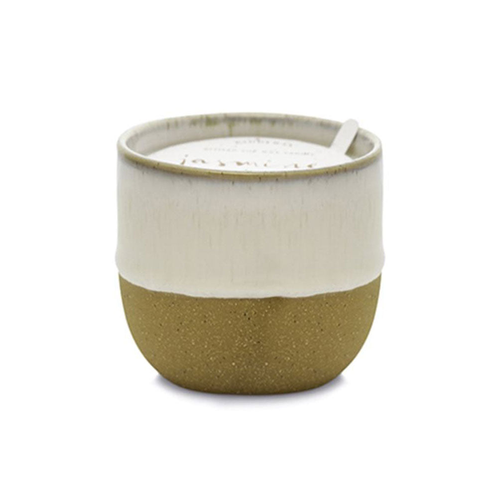 Kin Jasmine & Bamboo Candle w ceramice (biały)