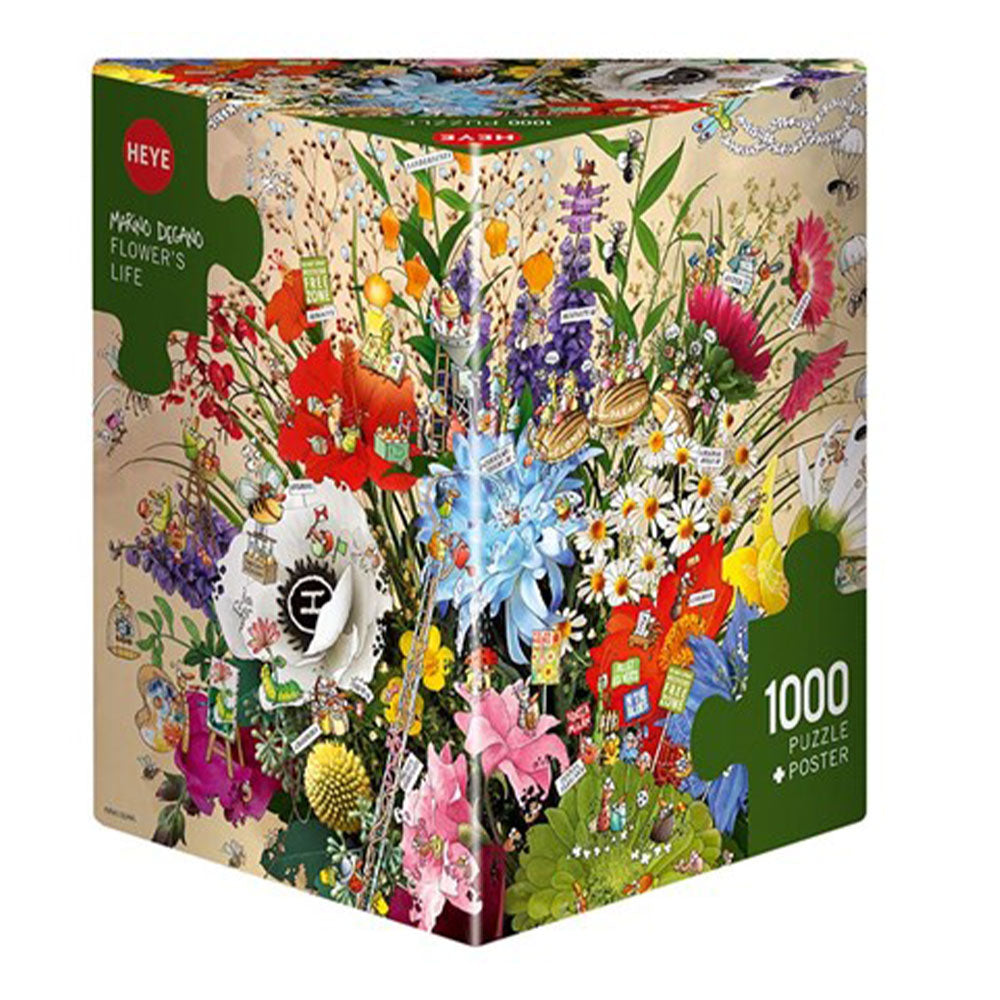 Heye driehoekige puzzel puzzel 1000 stcs