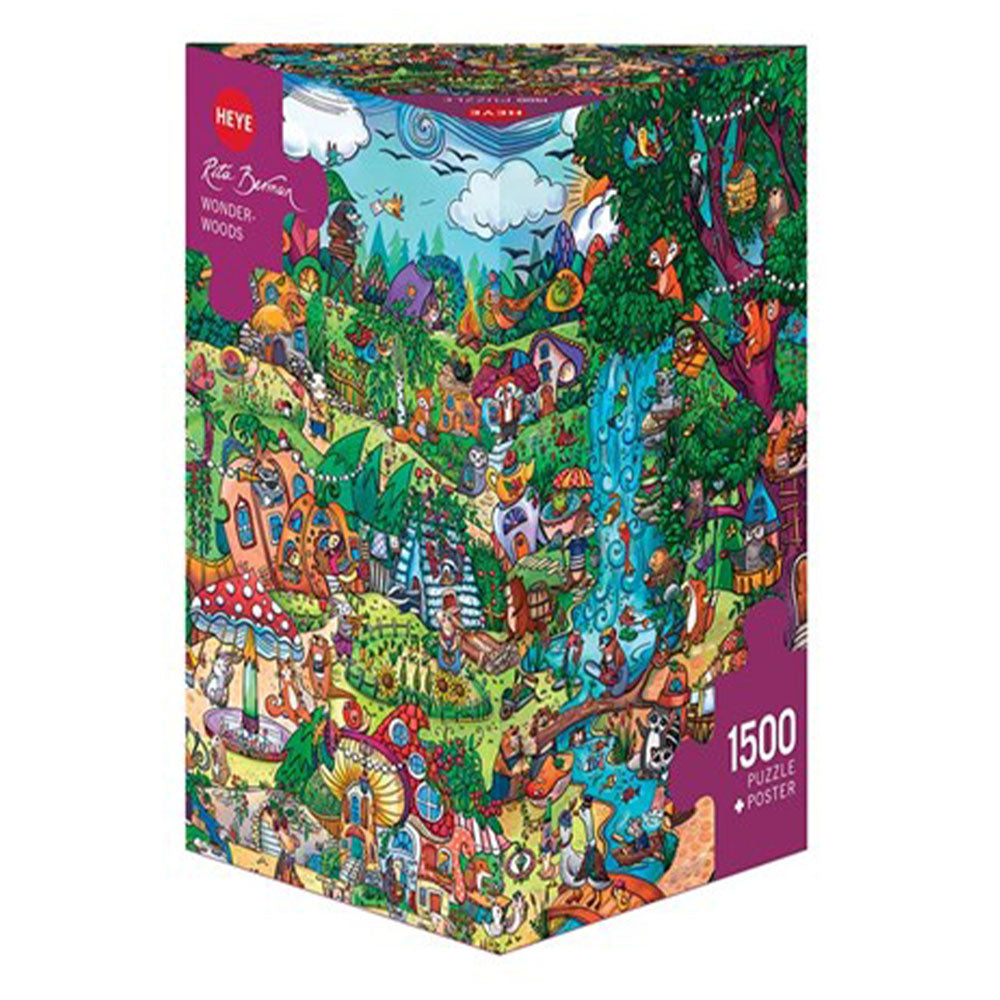 Heye Triangular Jigsaw Puzzle 1500st