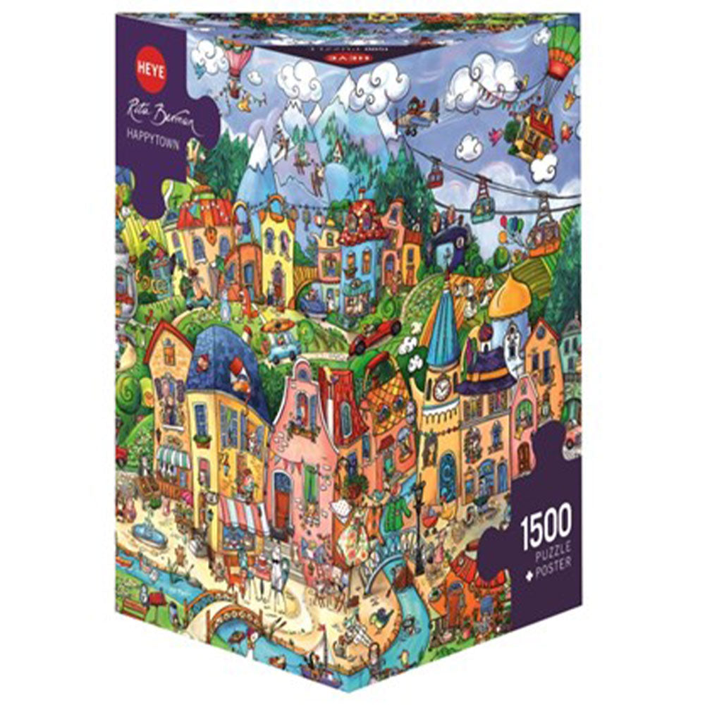 Heye driehoekige puzzel puzzel 1500 stcs