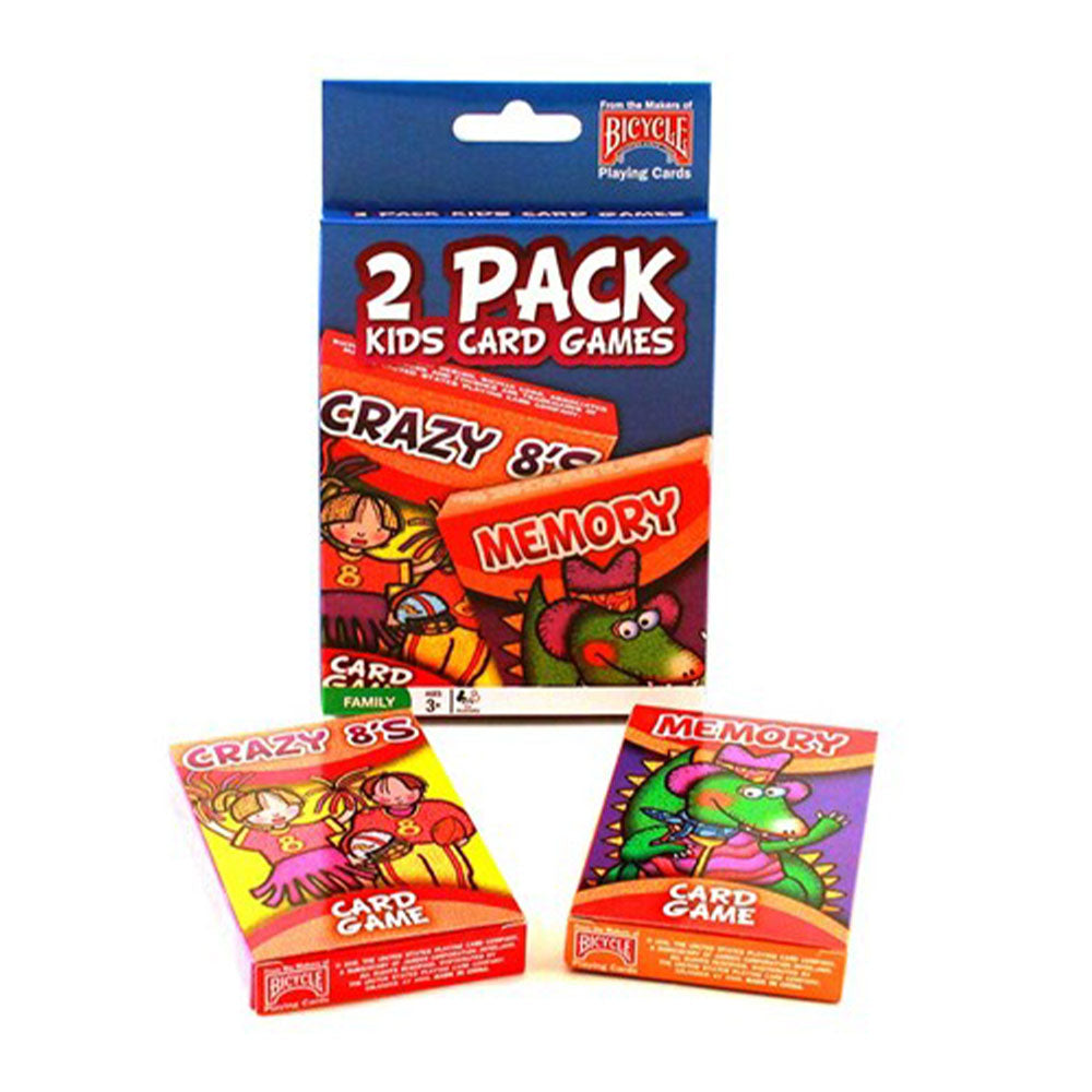 Bicycle Kids Card Game 2-Pack