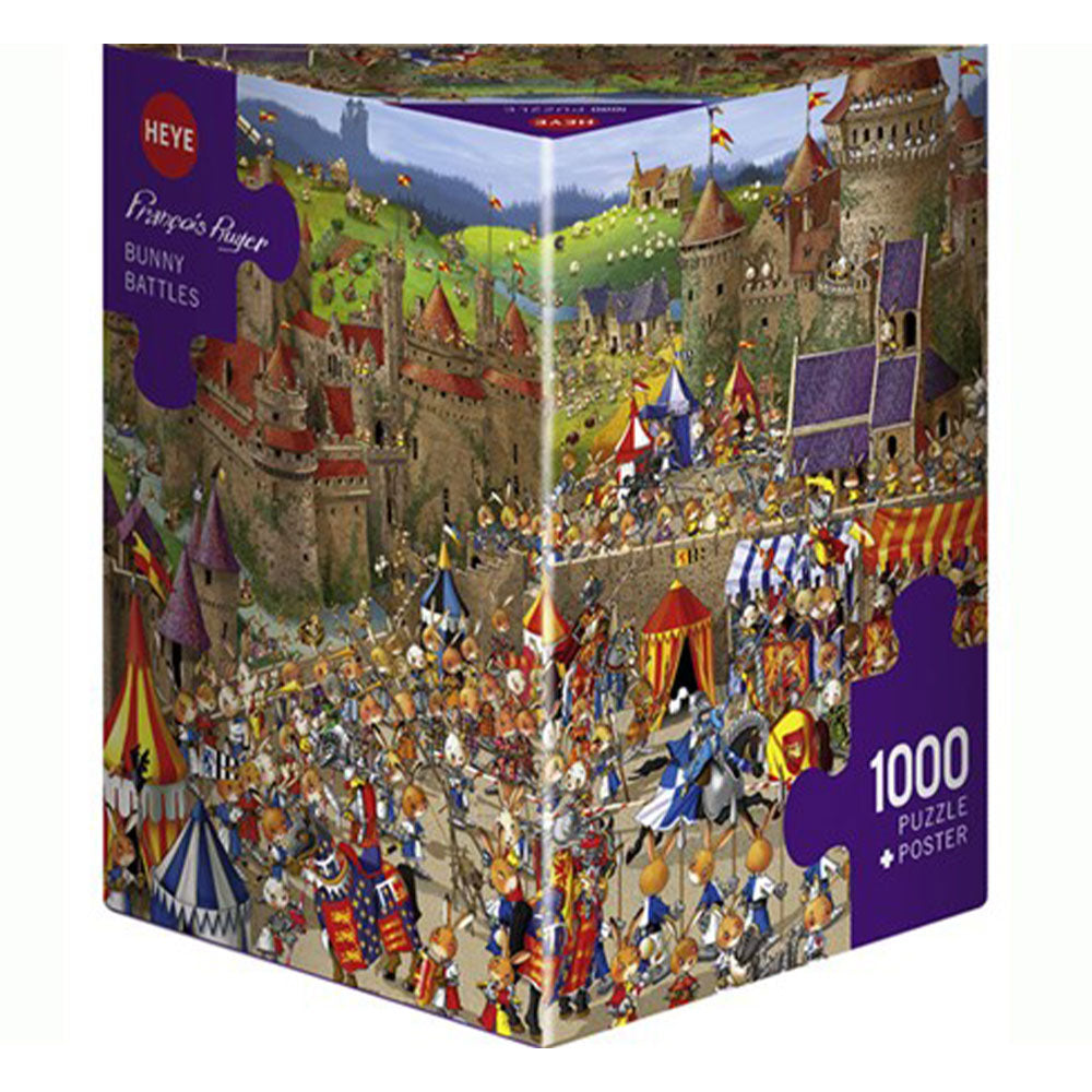 Heae Ruyer Triangular Jigsaw Puzzle 1000 stk