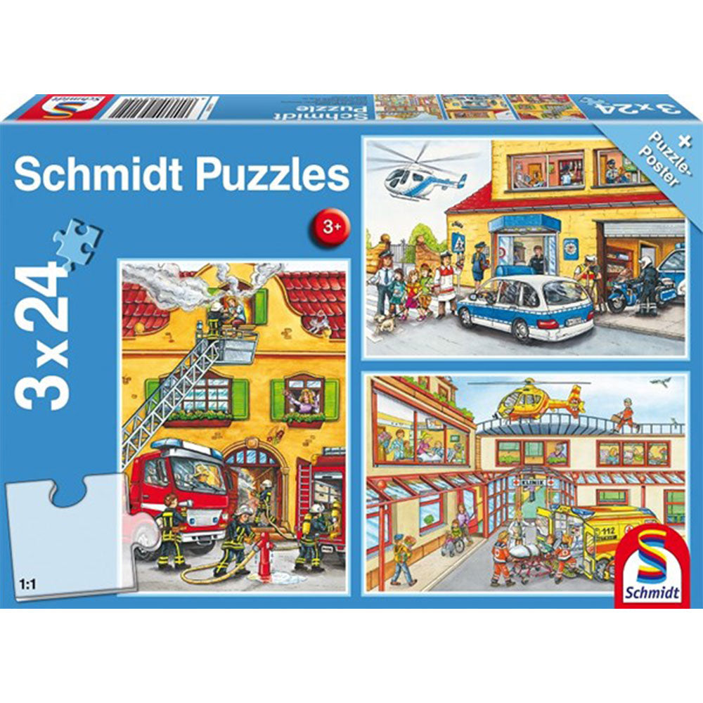  Schmidt Puzzle 3x48tlg