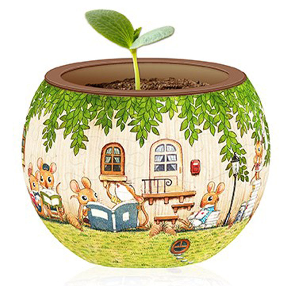 Pintoo Flowerpot 3D Rompecabezas 80 piezas