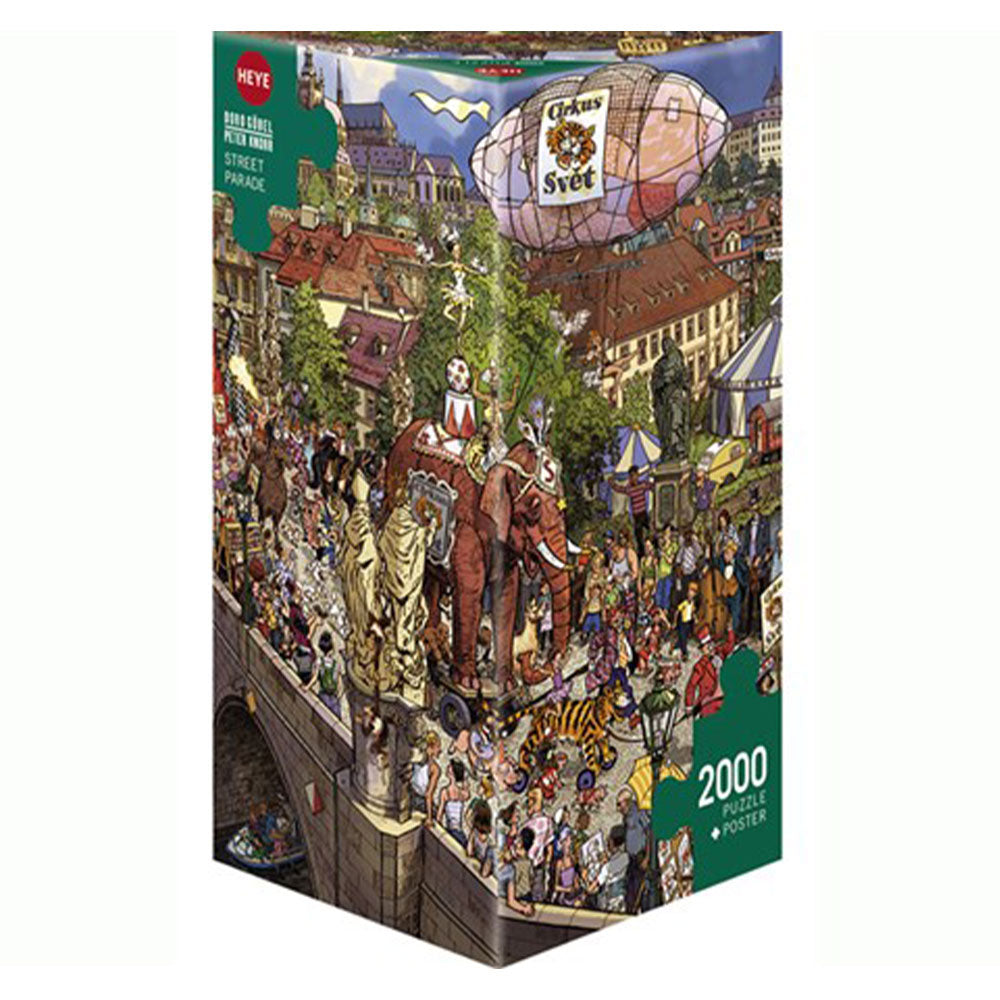 Heae Gobel Triangular Jigsaw Puzzle 2000pcs