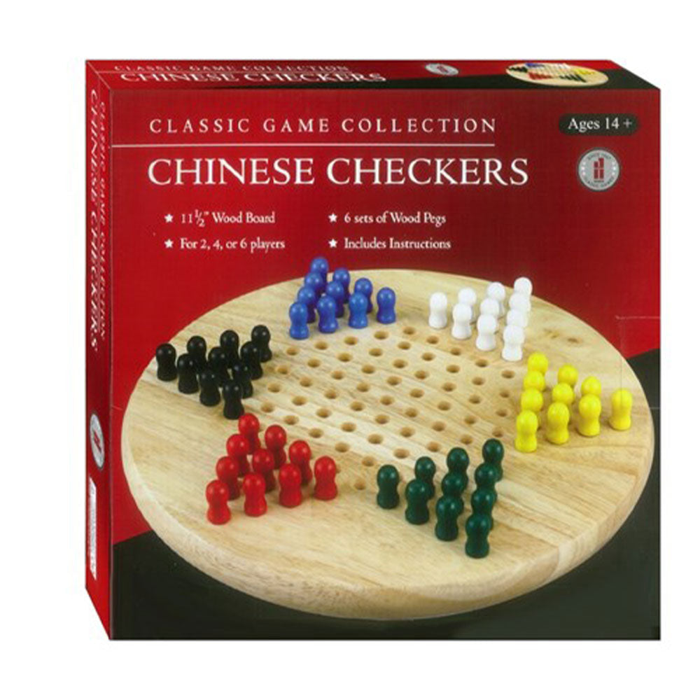  Klassisches chinesisches Dame-Brettspiel aus Holz